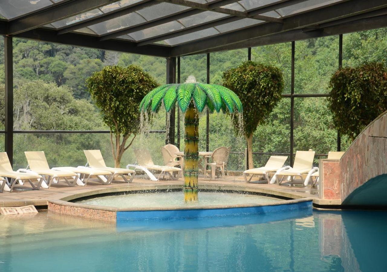 Hotel Y Aguas Termales De ชิกาฮัวปัน ภายนอก รูปภาพ