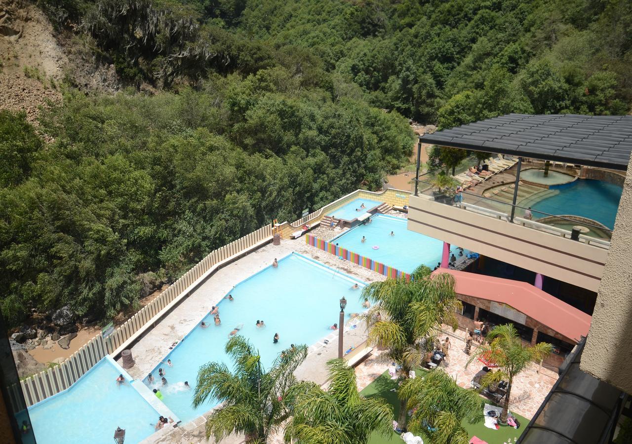 Hotel Y Aguas Termales De ชิกาฮัวปัน ภายนอก รูปภาพ